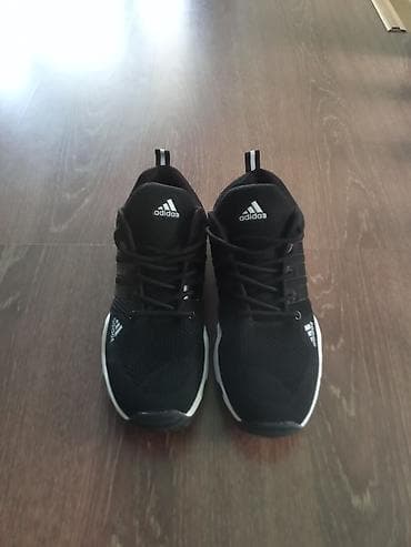 Мужские кроссовки, 42, Adidas, Новый, цвет - Черный, Платная доставка
