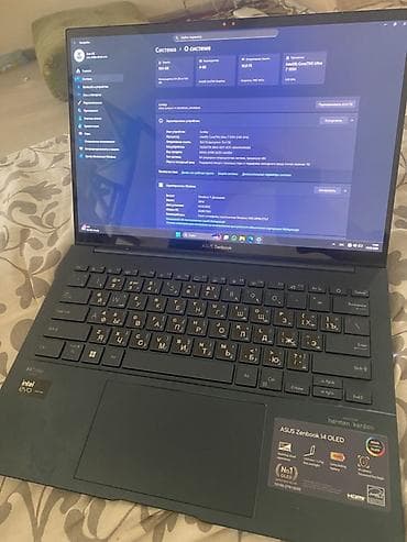 черно белый лазерный принтер: ASUS Zenbook 14 OLED (ASUS Lumina OLED) - Экран: 14", OLED — 1