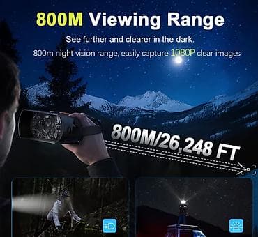 спартивный: Бинокулярный прибор ночного видения NIGHT VISION - Дальность — 2