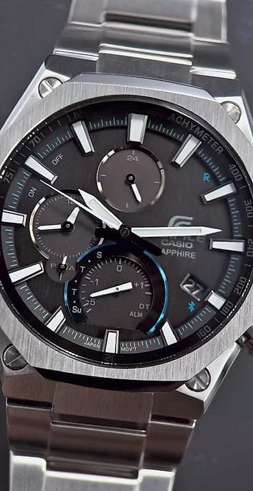 Аксессуарлар: СРОЧНО ПРОДАЮ CASIO Edifice — многофункциональные мужские часы с — 7