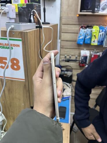 телефон китайский айфон: IPhone 6 Plus, Б/у, 128 ГБ, Желтый, 100 % — 2