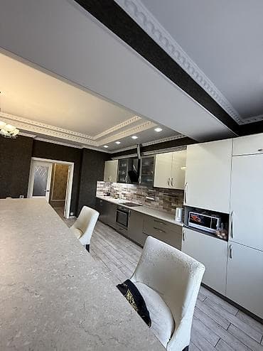 Квартиры: 3 комнаты, 105 м², Кожомкул стадион Элитка, 15 этаж, Евроремонт — 4