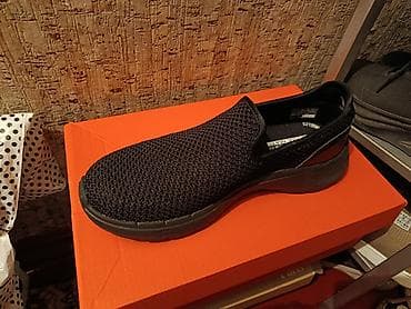 Мужские кроссовки, 39, 39.5, Skechers, Новый, цвет - Черный, Самовывоз, Платная доставка