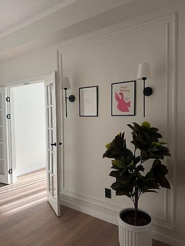 Недвижимость: 2 комнаты, 67 м², Пишпек Элитка, 13 этаж, Свежий ремонт — 10