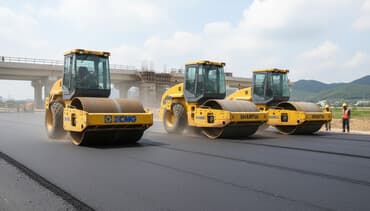 меняю доплатой мне: Каток 16 тонн Услуга вибрационного катка 16 тонн Трамбовка территории — 1