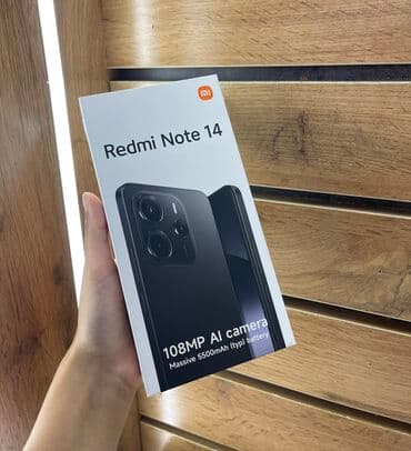 Redmi, Redmi Note 14, цвет - Черный at lalafo.kg Redmi, Redmi Note 14, цвет - Черный