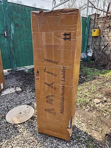 Тепкичтер жана комплекттер: Алюминиевая лестница‑трансформер 4x4 Новая. - Универсальная — 2