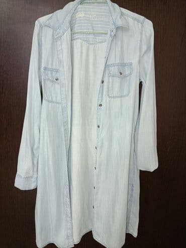 pull bear: Джинсовая рубашка фирмы GAP — 1