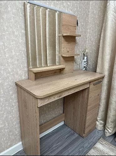 туалетный столик с зеркалом бишкек: Туалетный столик, С зеркалом, ЛДСП — 1