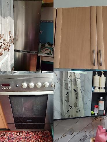 Кухонный гарнитур, Б/у, цвет - Серебристый, Металл, Самовывоз at lalafo.kg Кухонный гарнитур, Б/у, цвет - Серебристый, Металл, Самовывоз