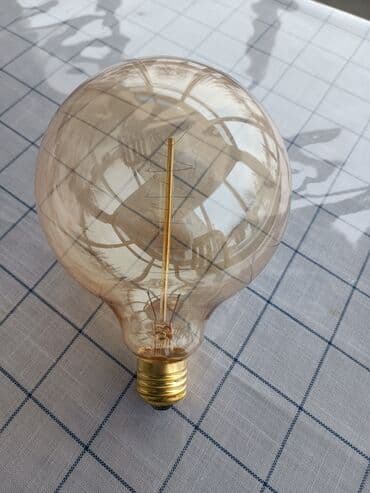 электрические лампы: Лампа Эдисон филамент для кафе и баров дешевле чем в магазине — 16