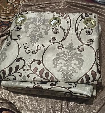 хорошее постельное белье сатин: Комплект штор, Сатин, С тюлем в комплекте, Готовое изделие, Для зала — 2