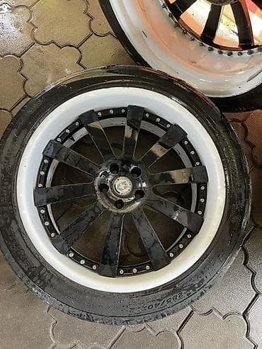 диски на кмри: Колеса в сборе 285 / 40 / R 22, Лето, Б/у — 6