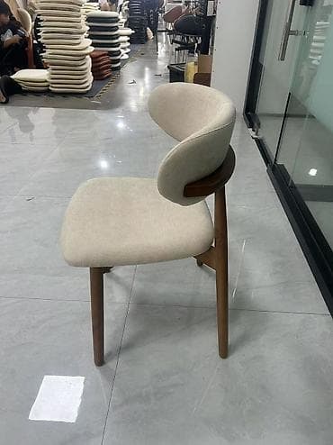 мебельные цеха: Стул для кухни, Новый, Дерево, цвет - Бежевый — 3