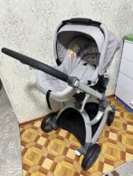 пальто детское демисезонное: Коляска, цвет - Серебристый, Новый — 12