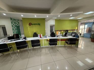 продаю действующий бизнес бишкеке: Продаю Офис 400 м², С ремонтом, Без мебели, Бизнес центр, 1 этаж — 14