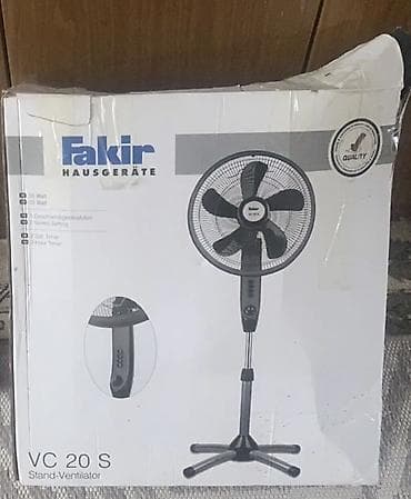 Вентилятор Fakir есть со всеми документами новый не пользовались at lalafo.kg Вентилятор Fakir есть со всеми документами новый не пользовались