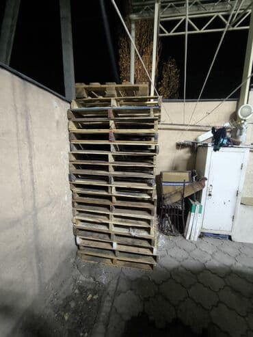 палеты мебель: Поддон Б/у, В наличии — 2