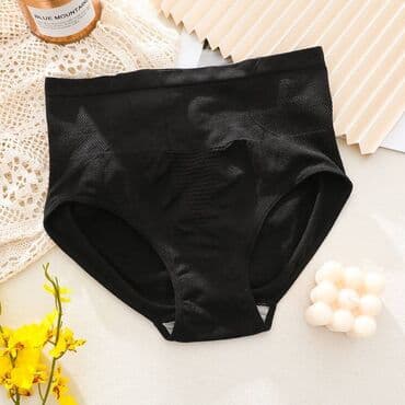 женские турси: Эластичные трусики с контролем живота, однотонные трусики с подтяжкой — 6