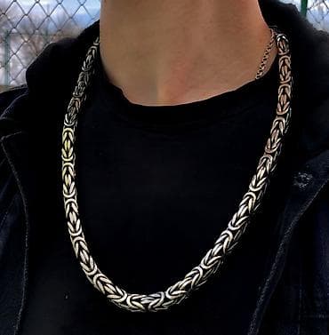 Жеке буюмдар: Ювелирные изделия Серебряные Цепи и Браслеты Делаю на Заказ Серебряные — 9