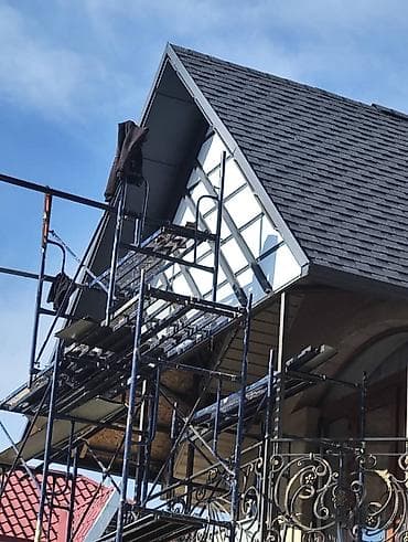 string art: Обшивка карнизов, козырьков и навесов сайдингом/соффитами и фасадными — 8