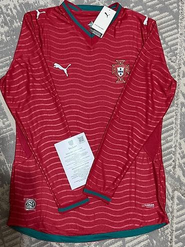 футболный сараканошка: Мужская футболка, M, Puma, Новый, цвет - Красный — 1