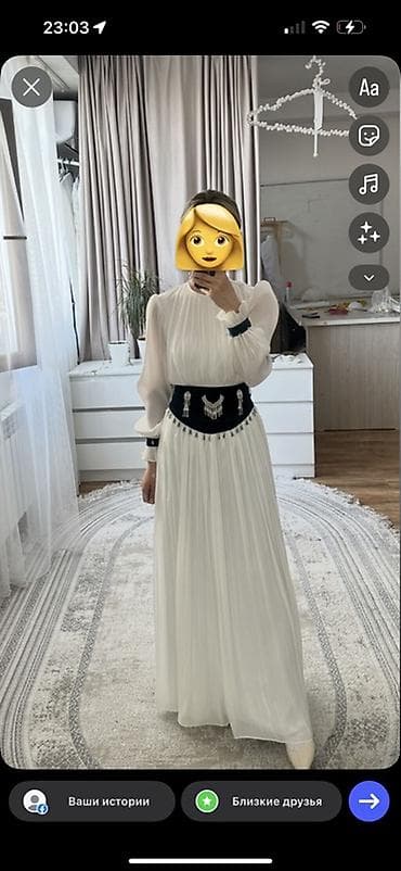 восточные платья: Продается готовый образ на кыз узатуу Размер S/M Брала за 22 000 — 1