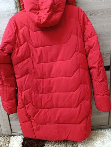 Спецодежда: Куртка женская.Зимняя,отлично сохраняет тепло. Насыщенно красного — 3