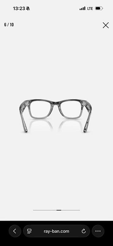 очки rayban meta: Солнцезащитные очки очки, Ray-Ban, Унисекс, Вайфареры — 8
