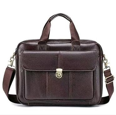 командир: Портфель, Новый, Материал: Натуральная кожа, Мужские — 4