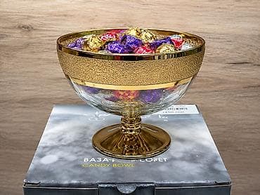 sonun: Ваза для конфет PROMSIZ (Decorated Glass), 1 шт. - Тип — 2