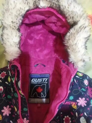 зимние детские куртки на девочку: ☃️Классный детский зимний комбинезон для девочки от GUSTI, ростовка — 2