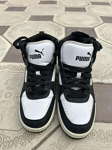 черные вельветовые брюки мужские: Мужские кроссовки, 38.5, Puma, Б/у, цвет - Черный, Самовывоз — 3
