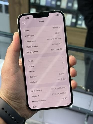 mi 6 pro: IPhone 13 Pro Max, 256 ГБ, Серебристый — 4