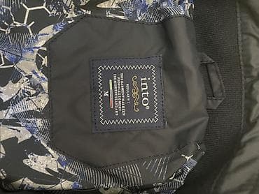 эркектердин бут кийими: Стёганая мужская куртка INTO, размер M. - Цвет: тёмно-синий (navy) - — 4