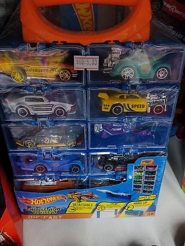 hot wils: Набор машинок Hot Wheels с кейсом-органайзером - Комплект из 10 — 1