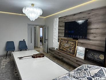 сдаю кызыл аскер: 3 комнаты, 88 м², Индивидуалка, 3 этаж, Дизайнерский ремонт — 4