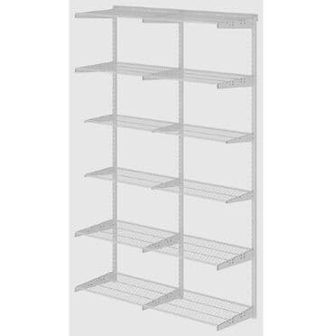 стенка белый: Гардеробная система ПРАКТИК Home Балкон 1 белая — универсальная — 2