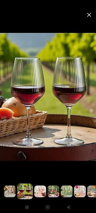 кухиний: Набор бокалов для вина (2 шт.) - Тип: бокалы на высокой ножке для — 1