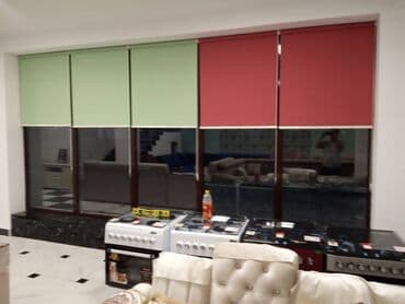 жалюзи с электроприводом: Роллштор роллшторы Жалюзи Жалюзи Бишкек День и ночь зебра Замер — 3