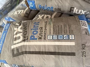 кафелы: Клей плиточный FLUX trowel Point Premium, 25 кг - Тип: сухая — 2