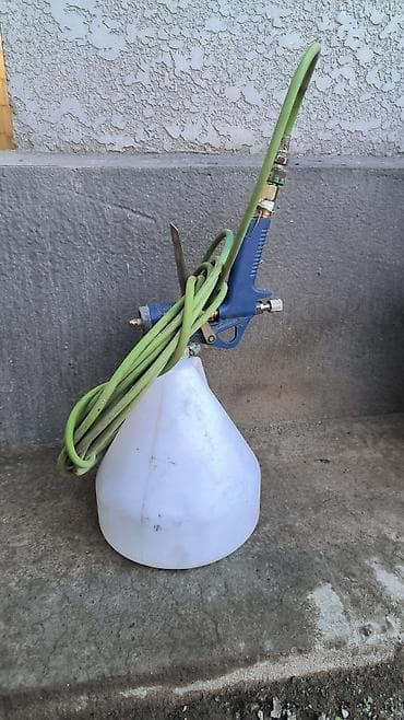 Компрессор Для покраски, Электрический, Поршневой, Б/у — 7