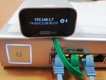 "Настройка UniFi WiFi сети" Настройка UniFi Cloud Key Gen2; Настройка