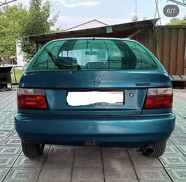 caldina gt: Toyota Corolla: 1996 г., 1.3 л, Механика, Бензин, Хэтчбэк — 1