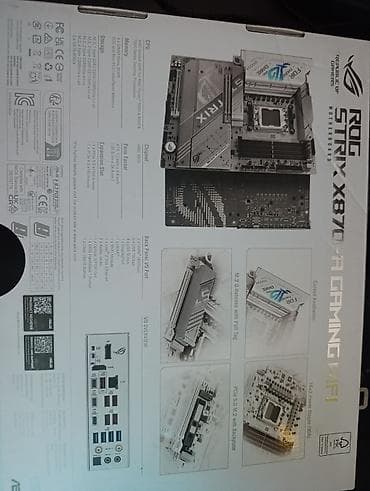 Материнская плата для ПК, Б/у, Asus, AM5, ATX