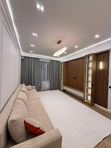 2 комнаты, 73 м², Асанбай мкр Элитка, 11 этаж, Евроремонт — 4