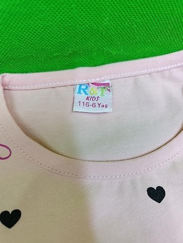 Детский мир: Футболка для девочки 6-7 лет👕 Комплектация товара: 1 из 2 футболок на — 3