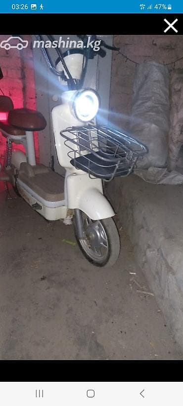 скрутер: Электроскутер городского типа - Компактный электроскутер со стильным — 1