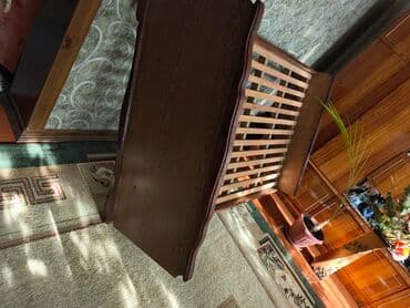 деревянная кровать: Люлька, Колыбель, Дерево, цвет - Коричневый — 4