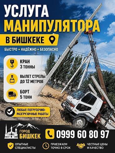 Стрела 12 м, 3 т, Борт 5 кг — 1